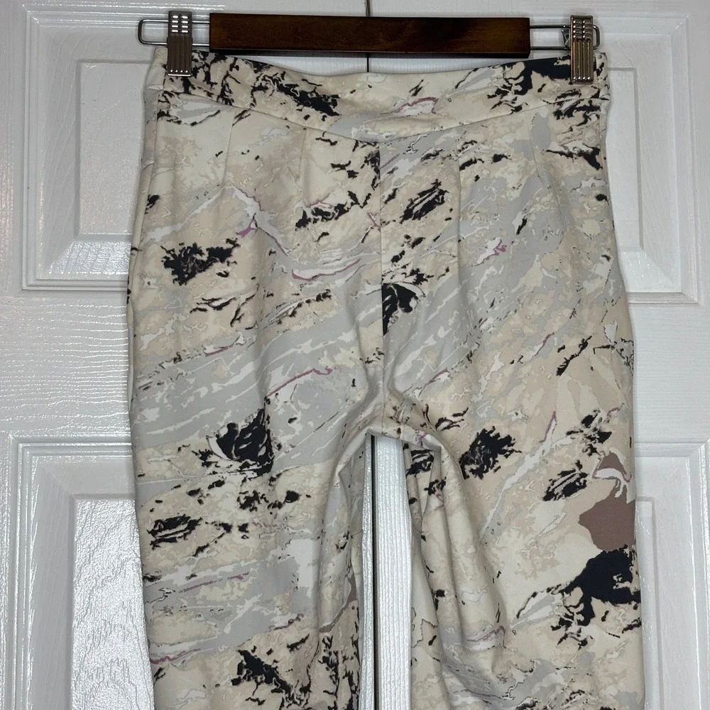 Gymshark Ori Marbled Print Athletic Leggings Women Size M - Picture 9 of 11